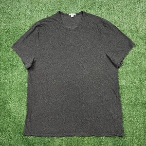 James Perse T Shirt Men's Size 3 Gray Short Sleeve Lightweight Crewneck Designer